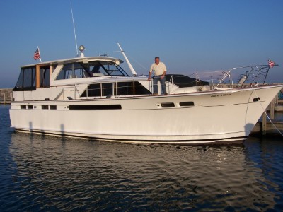 47' CC Commander - Delivered to Bay Harbor, Mi. from Port Huron, Mi. for owner Ben Walsh